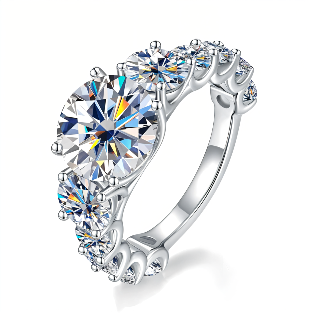 moissanite rings jewelry