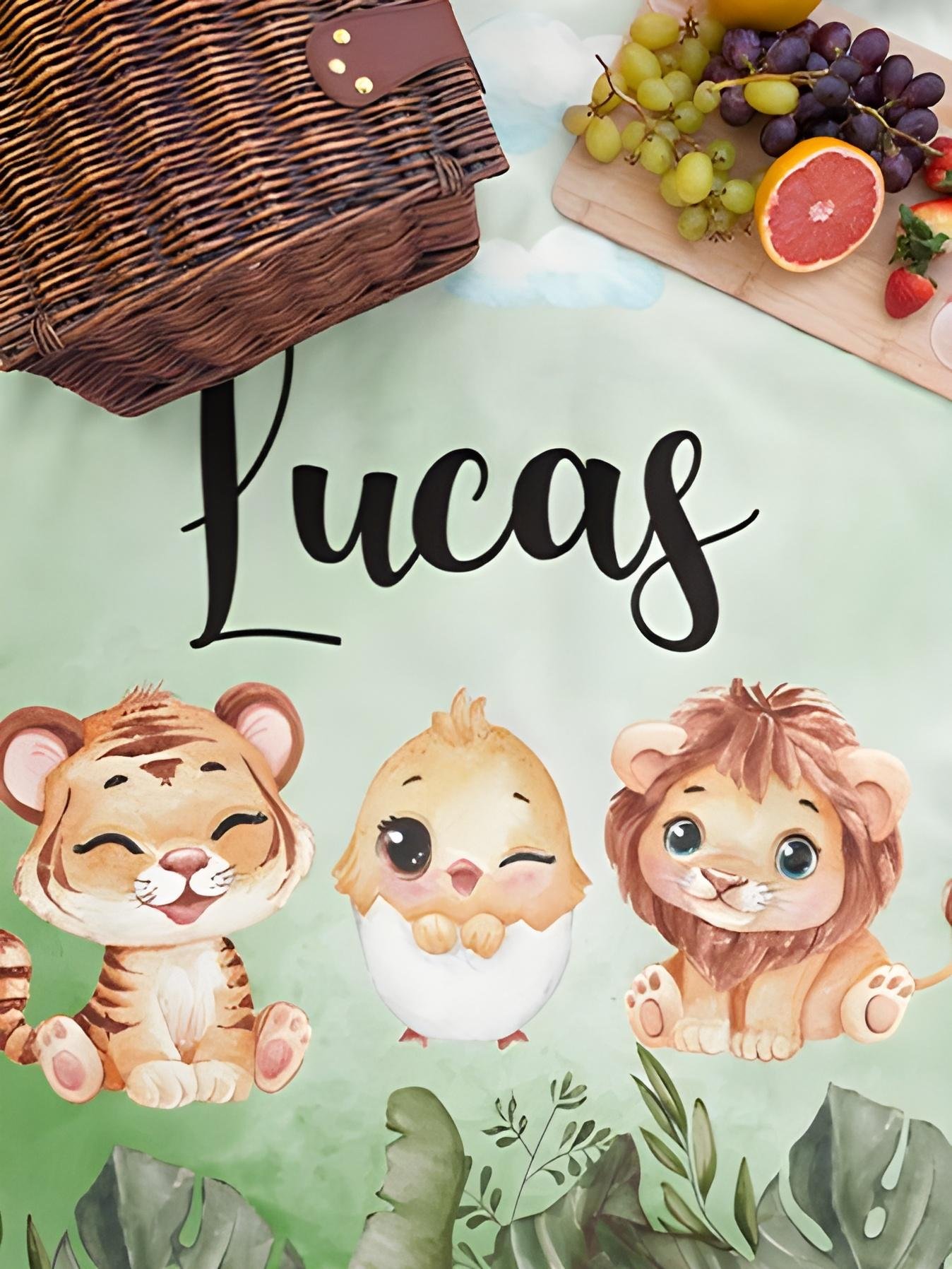 Custom Throw Blanket - Personalized Baby Blanket