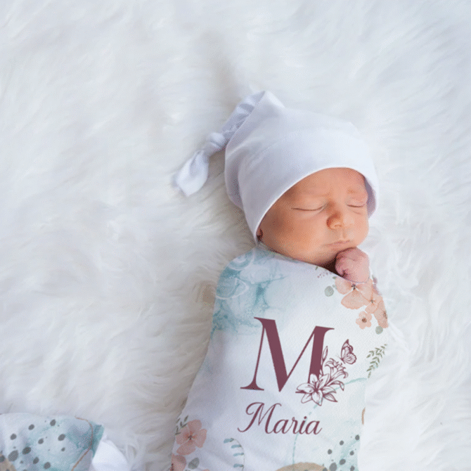 personalized baby blanket custom baby blanket initial