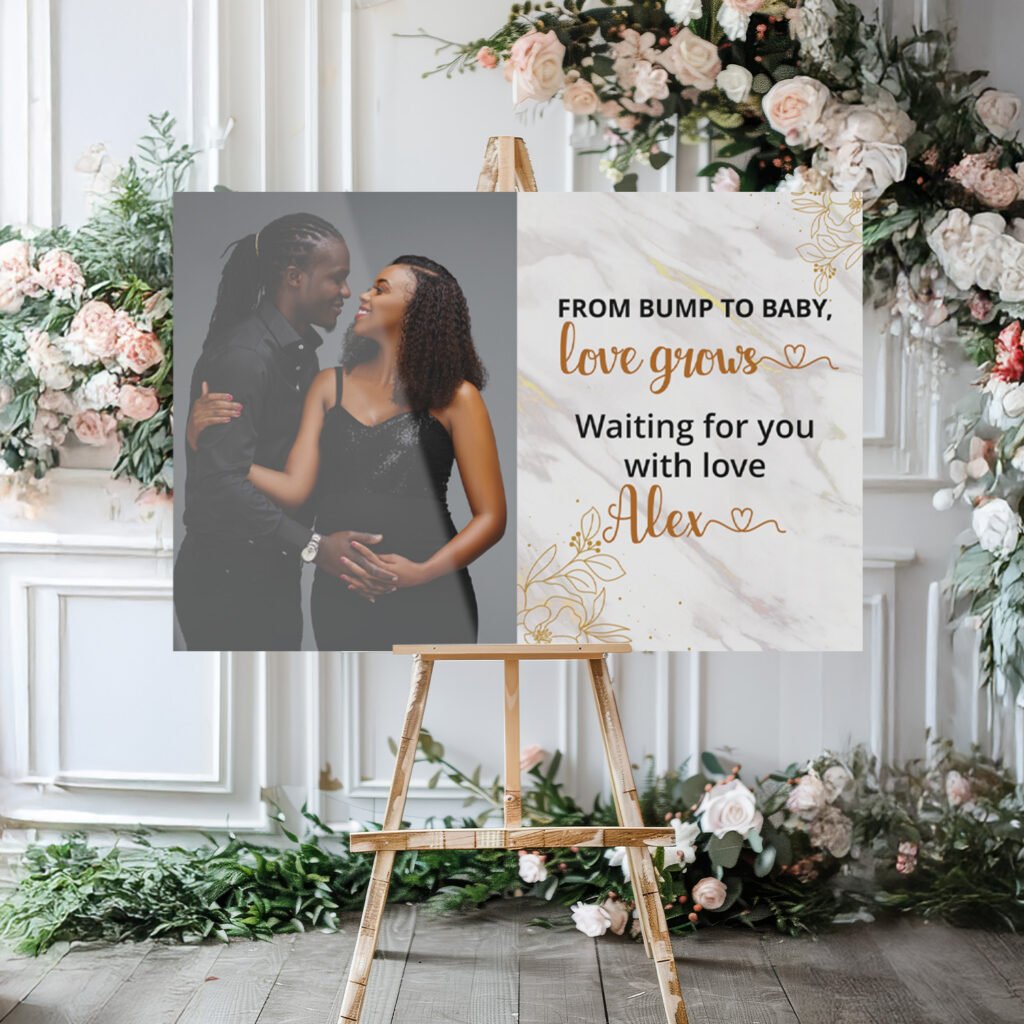 Discover the cutest Custom Acrylic Baby Shower Sign to celebrate your little one in style! From acrylic baby shower signs to personalized welcome boards