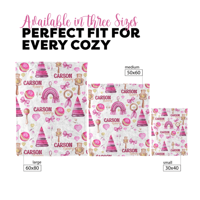 baby blanket with name personalized baby swaddle blanket Chrismas Pattern blanket (4)