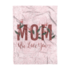 Sherpa Fleece Blanket for Mom – Custom 60x80 Inch Throw, Ultra Soft & Cozy Gift