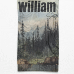 Custom Throw Baby Blanket WildLand